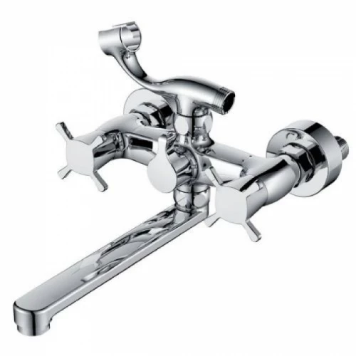 Смеситель для ванны с душем Kaiser Cuatro 58022 хром