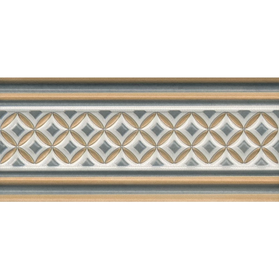 Бордюр Kerama Marazzi Монтальбано 1 матовый розовый LAB002 15x6,7 см