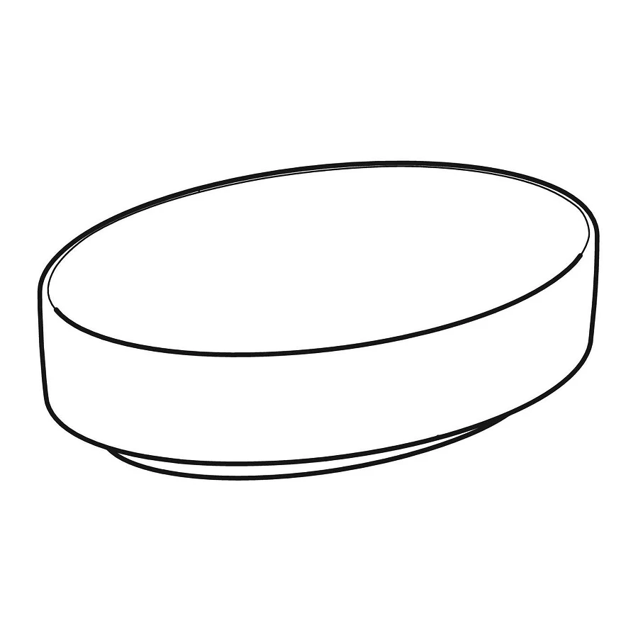 Раковина накладная Geberit VariForm 500.771.01.2 55x40 см