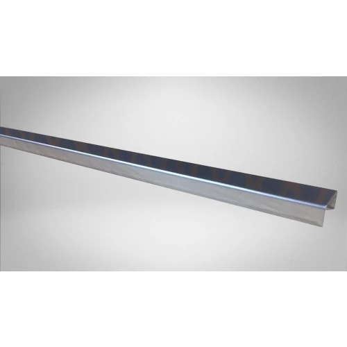 Бордюр Eletto Ceramica Бордюры Silver нержавеющая сталь полированный 837451005 70х1.2 см