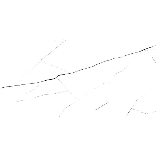 Керамогранит Bluezone Delta White & Black глянцевый черно-белый RP-215919 120x60 см