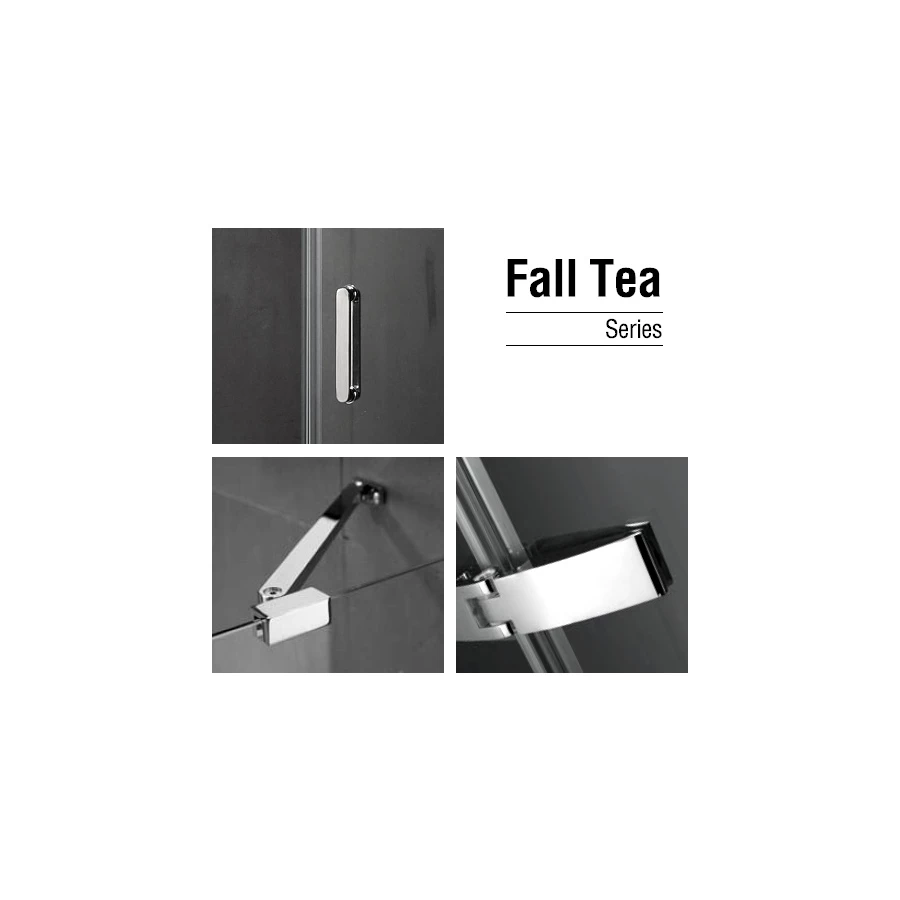 Душевой уголок Gemy Fall Tea S29121 100x90x190 см