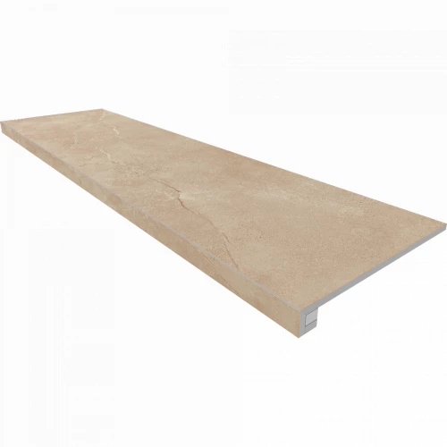 Комплект Estima Magmas Ступень MM01 33x120 неполированный прямоугольный бортик без насечек Подступенок 14,5x120 69373