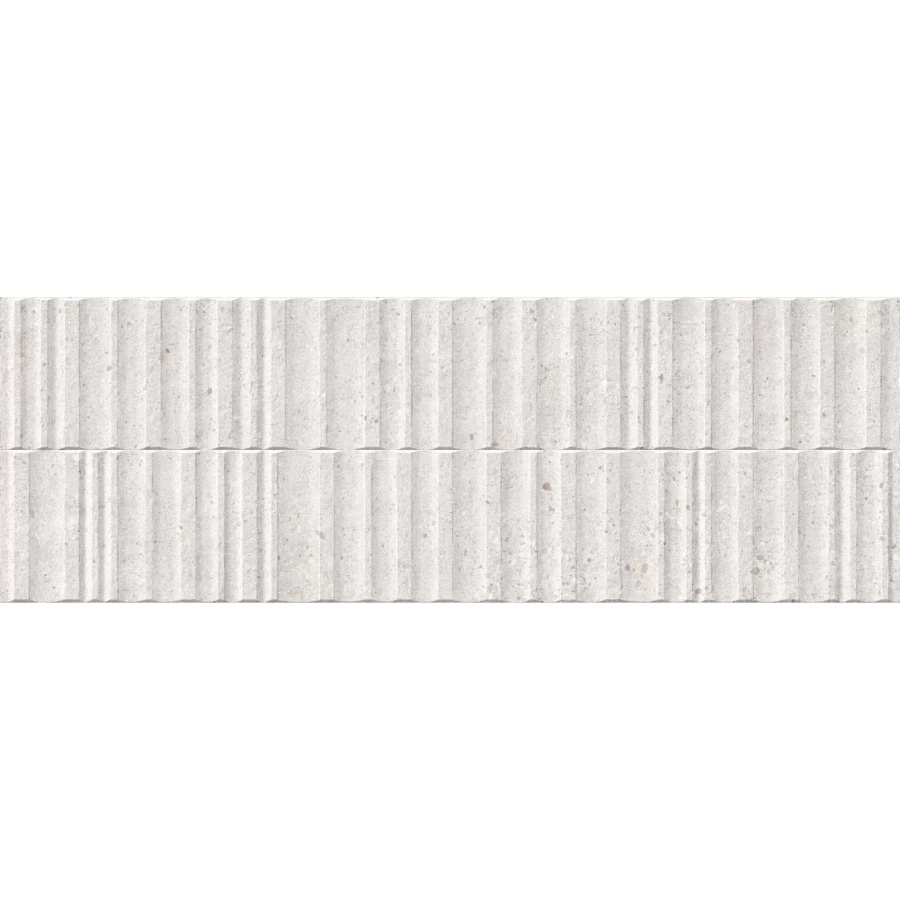 Плитка настенная Peronda Manhattan Wall Manhattan Silver Wavy SP R матовая серая 5087840298 100х33,3 см
