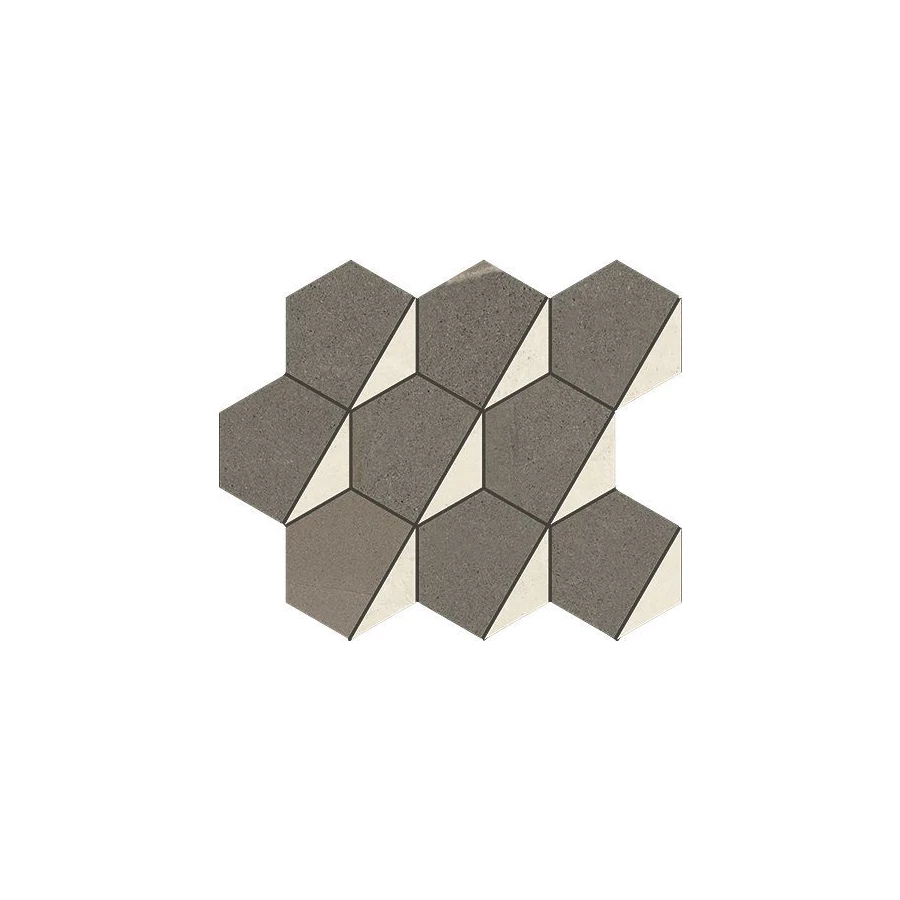 Мозаика Italon Метрополис Гексагон Ворм 620110000160 31х25,4 см