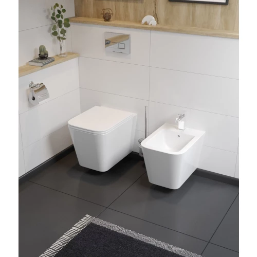 Биде Koller Pool Kvadro подвесное KR-0485-B белый