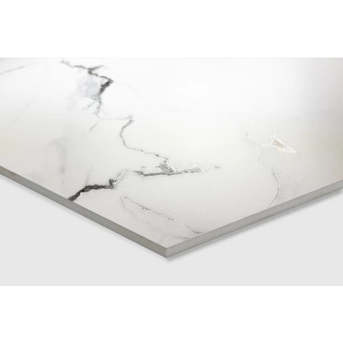 Керамогранит Creanza Galaxy Statuario Carving белый CZ-CR03-B 160х80 см