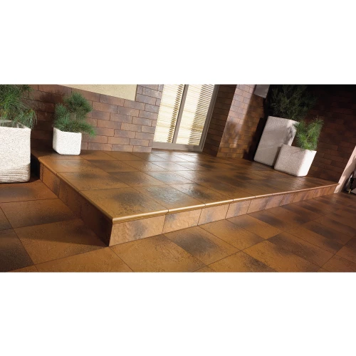 Капинос Paradyz Semir Beige kapinos stopnica prosta B1a матовый бежевый 33х30 см