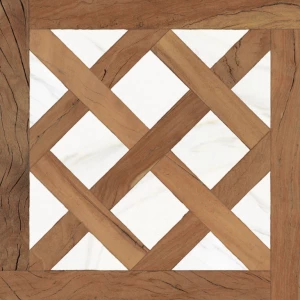 Плитка напольная Peronda FS Forest Mix матовая бело-коричневая 0100338321 45x45 см