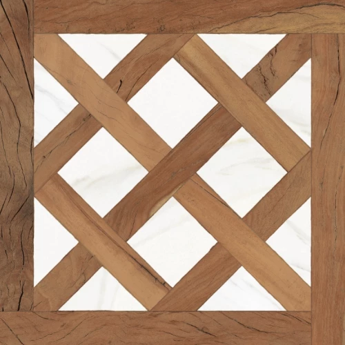 Плитка напольная Peronda FS Forest Mix матовая бело-коричневая 0100338321 45x45 см