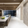 Плитка настенная Porcelanosa Гент 3Д Силвер Диамонд / Gent 3D Silver Diamond матовая серая 100337356 150х59,6 см