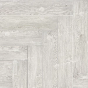 Каменный SPC ламинат Alpine Floor Parquet Light синхронное тиснение Снежный ЕСО 13-11 43 класс 4 мм 1.95 кв.м 60х12.5 см