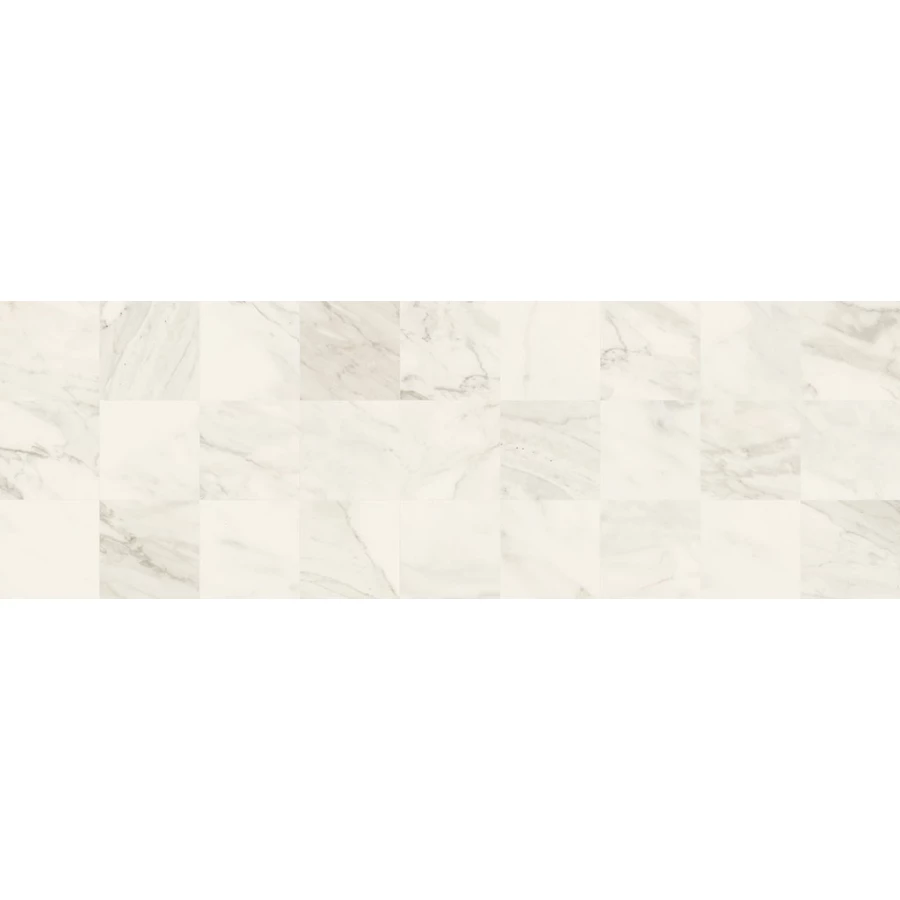 Плитка El Molino Lucca mosaico blanco 30*90