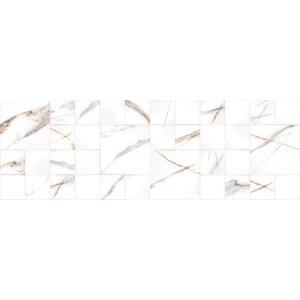 Плитка настенная Primavera Signorina Gold Decor 02 carving DC15-02 90х30 см