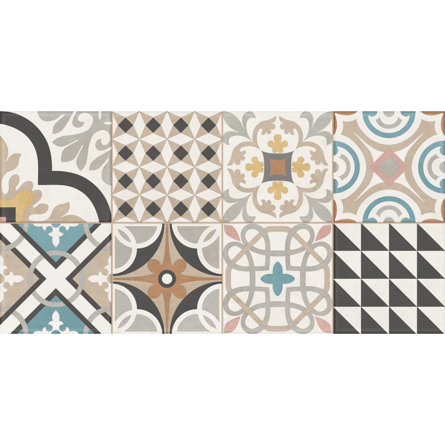 Плитка настенная New Trend Design Art Mix 2 матовая многоцветная WT36DST18 60х30 см