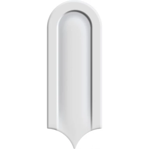 Плитка настенная Cifre Gala White Brillo глянцевая белая CFR000075 21,5х8 см