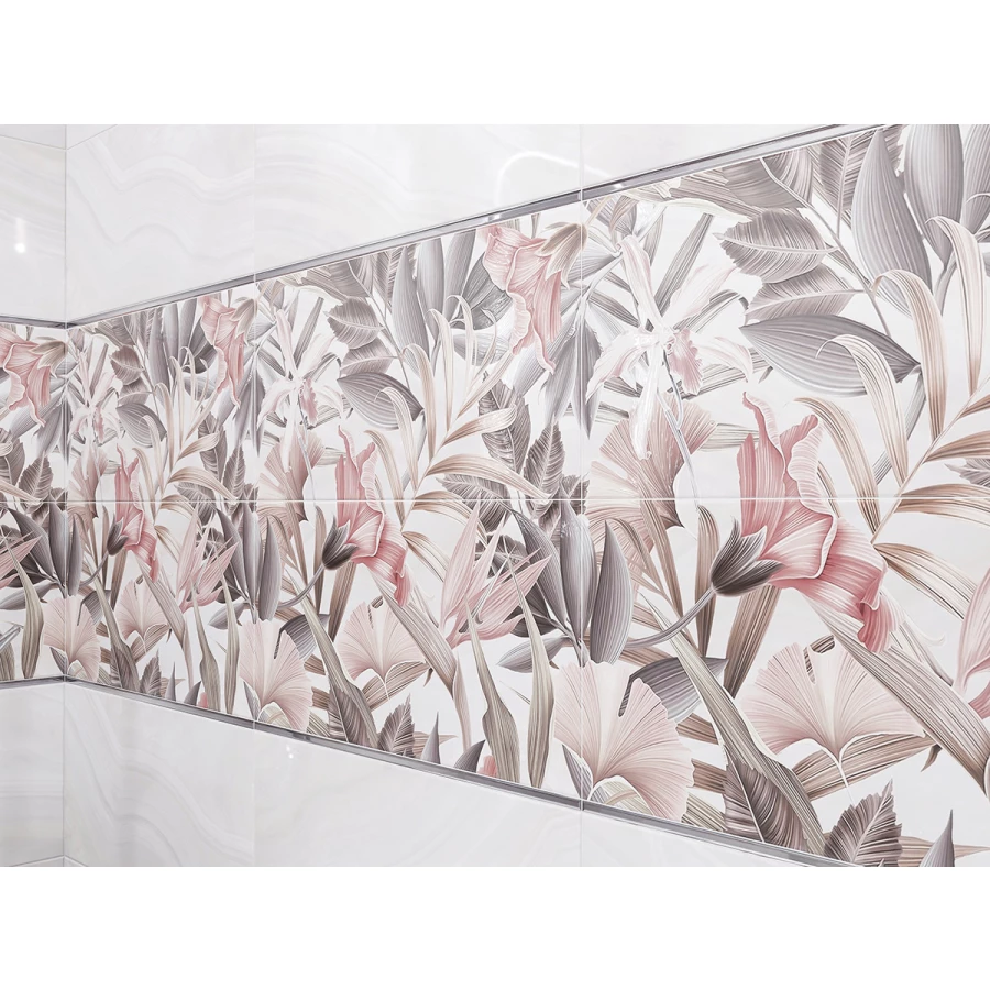 Плитка настенная Azori Acate Flora 2 00-00108405 63х31,5 см