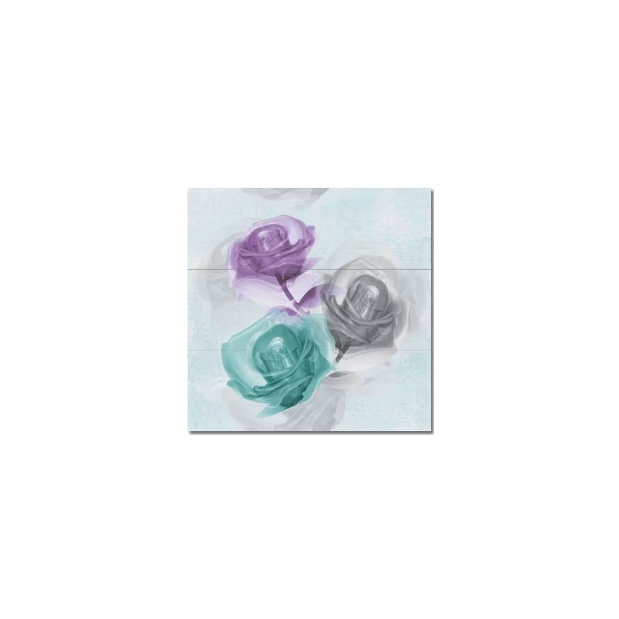 Панно Azuliber Texi Composicion Rosas AMT, 3pzs, AZB000016 75х75