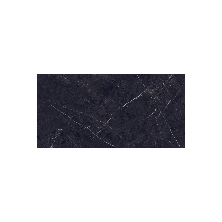 Керамогранит Eurotile Ceramica Pietra Negro High Glossy глянцевый черный 7930138702589 120х60 см