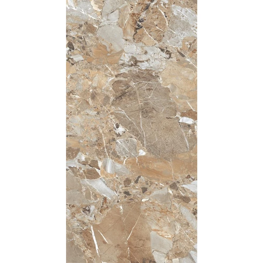 Керамогранит Italica Tiles Agile Brown Matt Carving матовый бежевый ITL78340 120х60 см