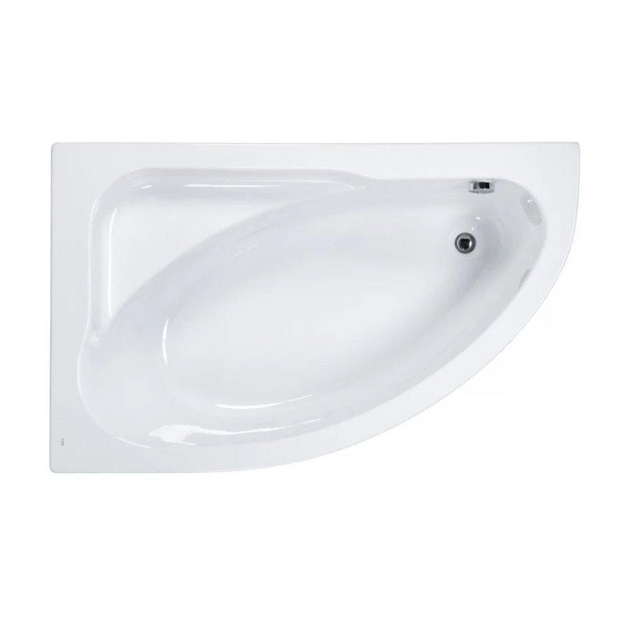 Акриловая ванна Roca Welna левая асимметричная белая 248642000 160x100 см