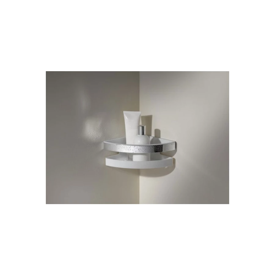 Полка Keuco Collection Moll хром антрацит 12757010001 17,9х8 см