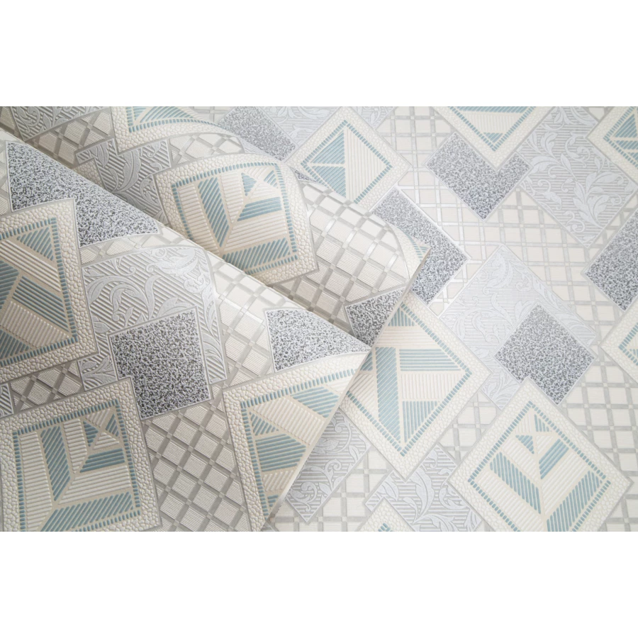 Обои бумажные Palitra Home HomeColor Puzzle серые HC11041-14 0.53х10.05м