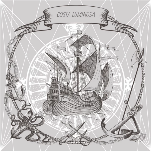 Декор Onda Декор 20 Livorno 127 стекло 6 мм 031136 20х20 см