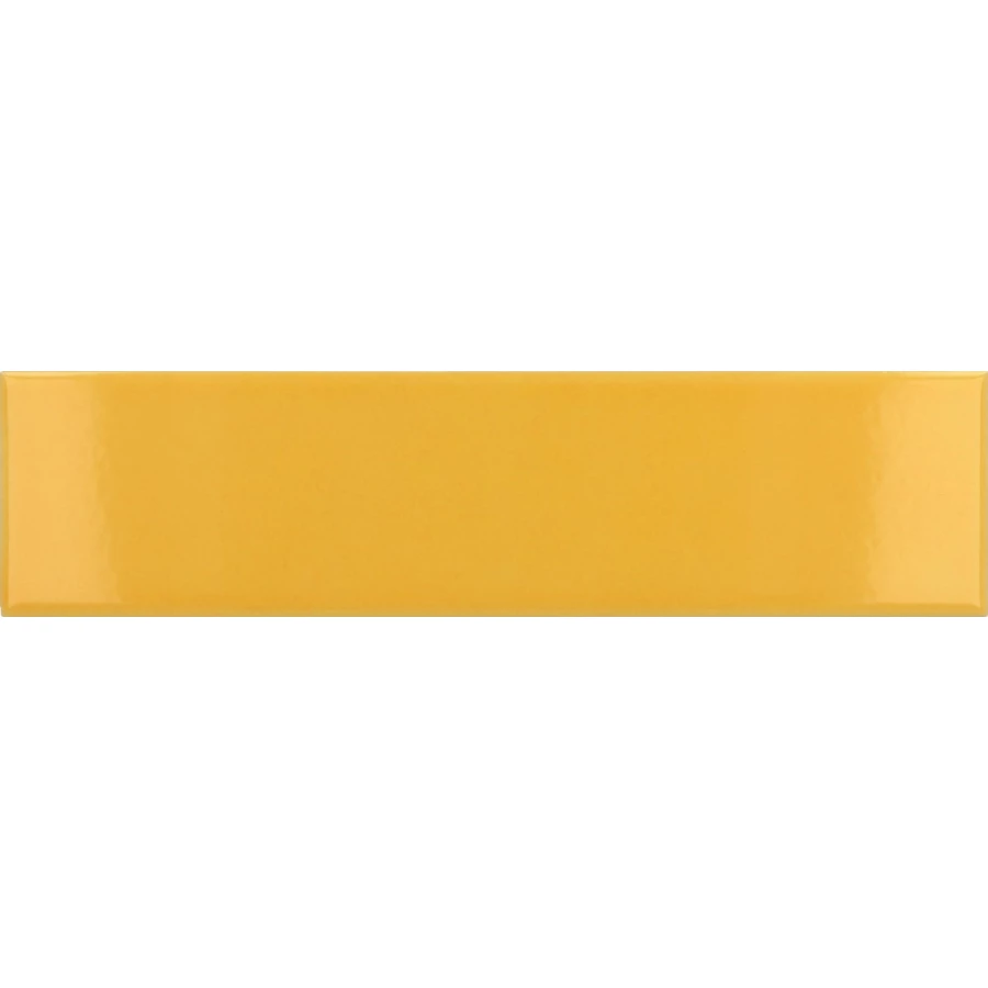 Плитка настенная Equipe Коста Нова Йеллов / Costa Nova Yellow глянцевая желтая 28449 20х5 см