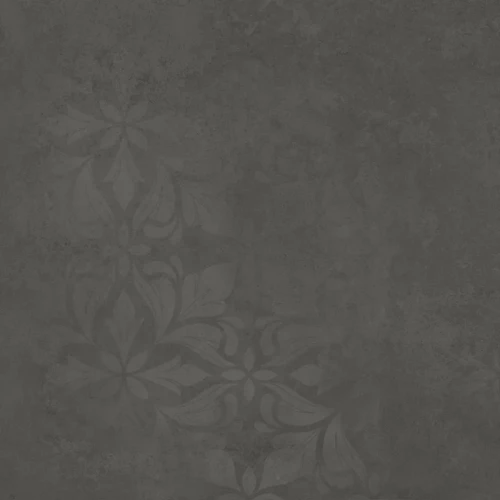 Керамогранит Kerama Marazzi Хадду декорированный матовый темно-серый KM4040G0091N 40,2x40,2 см