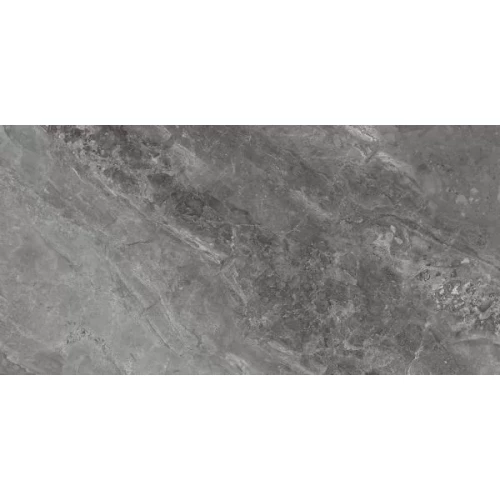 Керамогранит Concor Porcelain Dark Grey High Glossy глянцевый серый 230107 120х60 см