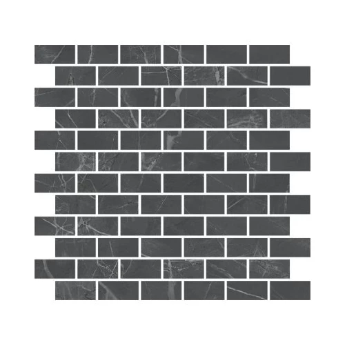 Декор Kerama Marazzi Буонарроти серый темный мозаичный MM13106 32x30