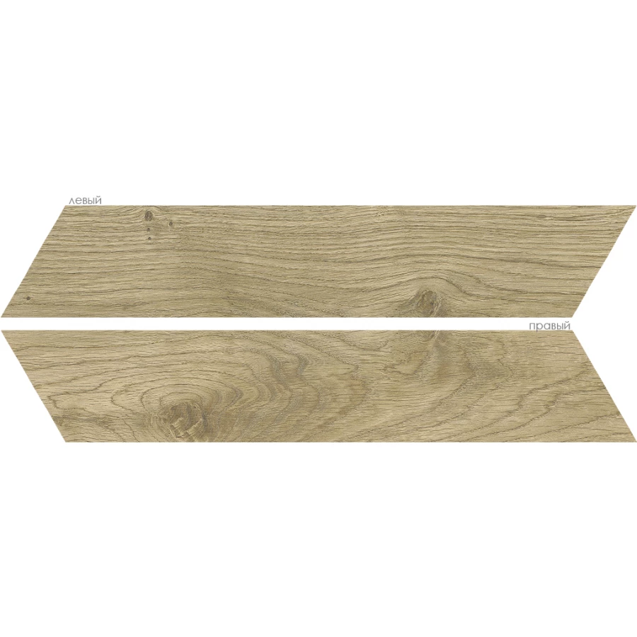 Керамогранит Oset Elegance nature chev лев+прав 40х8 см