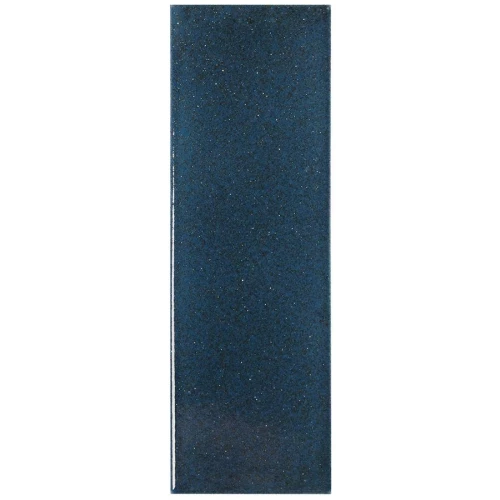 Керамогранит WOW Микаре Миднигhт Медуим / Micare Midnight Meduim глянцевый синий 141280 15х5 см