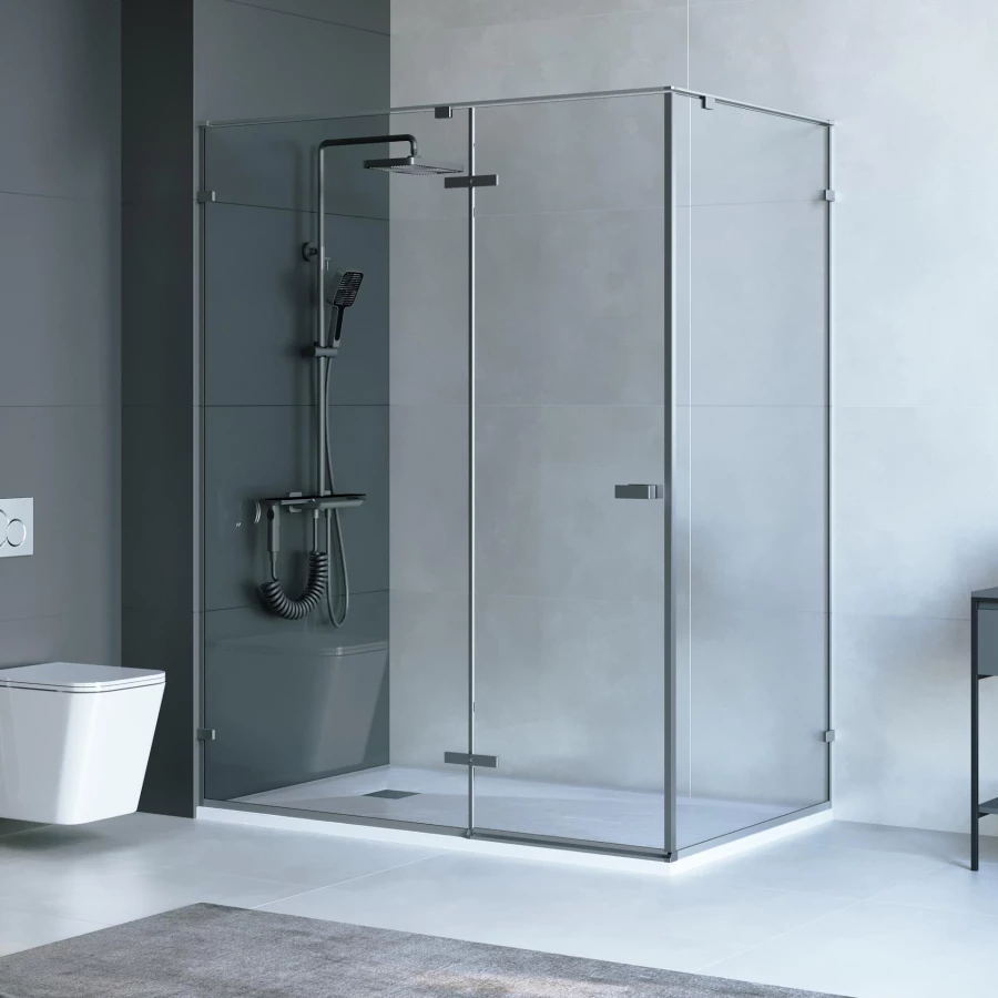 Душевой уголок RGW SV-040Gr Прозрачное 353204009-110 1000x900 мм