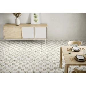 Керамогранит Harmony Peronda Provenza Green Flower матовый многоцветный 3386037788 22,3х22,3 см