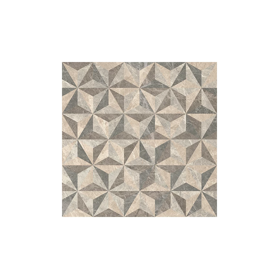 Декор Vitra Marmostone Микс Гео 7ЛПР 8 мм K951369LPR01VTET 60x60 см