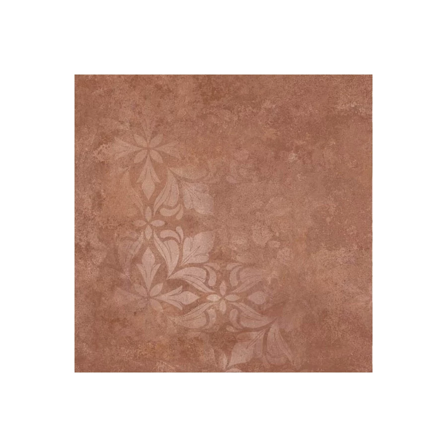 Керамогранит Kerama Marazzi Хадду декорированный матовый красный KM4040G0071N 40,2х40,2 см