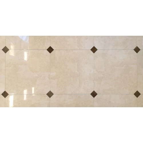 Керамический гранит глазурованный LeeDo Ceramica Marble-Venezia Beige POL октагон бежевый 60x60 см