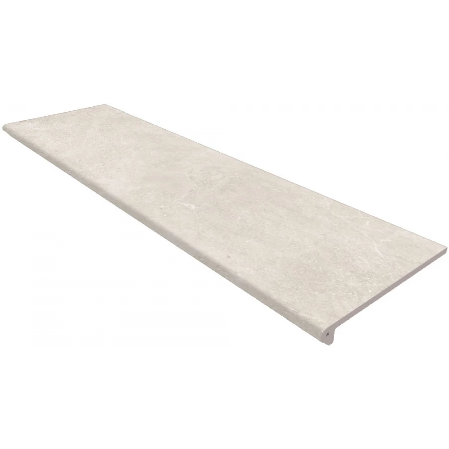 Ступень Gres de Aragon Petra Peldaño Redondo 120 Crema Liso матовая кремовая 971168 120х30 см