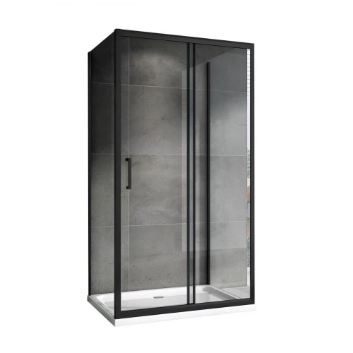 Душевой уголок Abber Schwarzer Diamant AG30110B-S70B-S70B