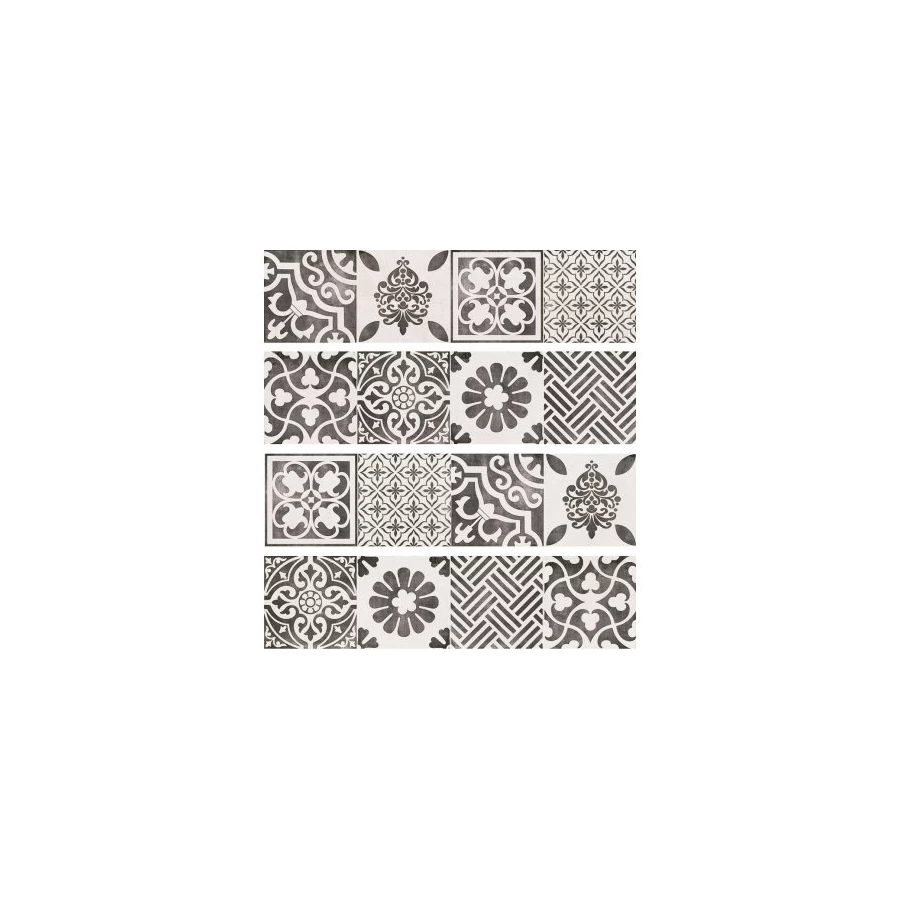 Напольный бордюр Lasselsberger Ceramics Винтаж Вуд белый микс 30*7.5 см