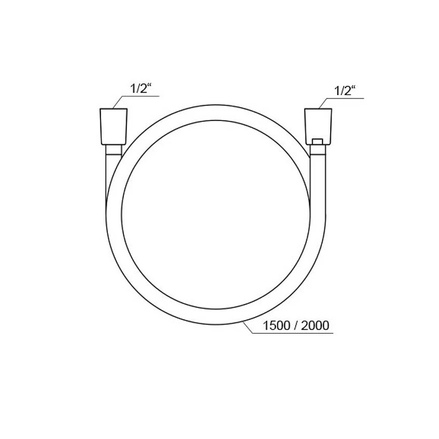 Шланг для душа Ravak SilverShine 914.00 X07P338 150 см