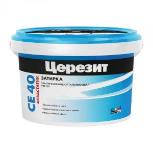 Затирка Ceresit СЕ 40 серая 07 1046818 2 кг