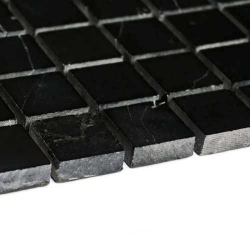Мозаика Bonaparte Каменная мозаика Persia-20 Pol 20х20 черная 30,5х30,5 см