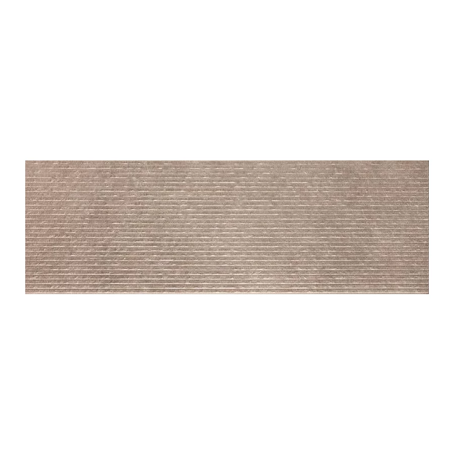 Плитка настенная Marazzi Stone_Art Strutt. Woodcut 3d Moka Rett. бежевый 40х120 см