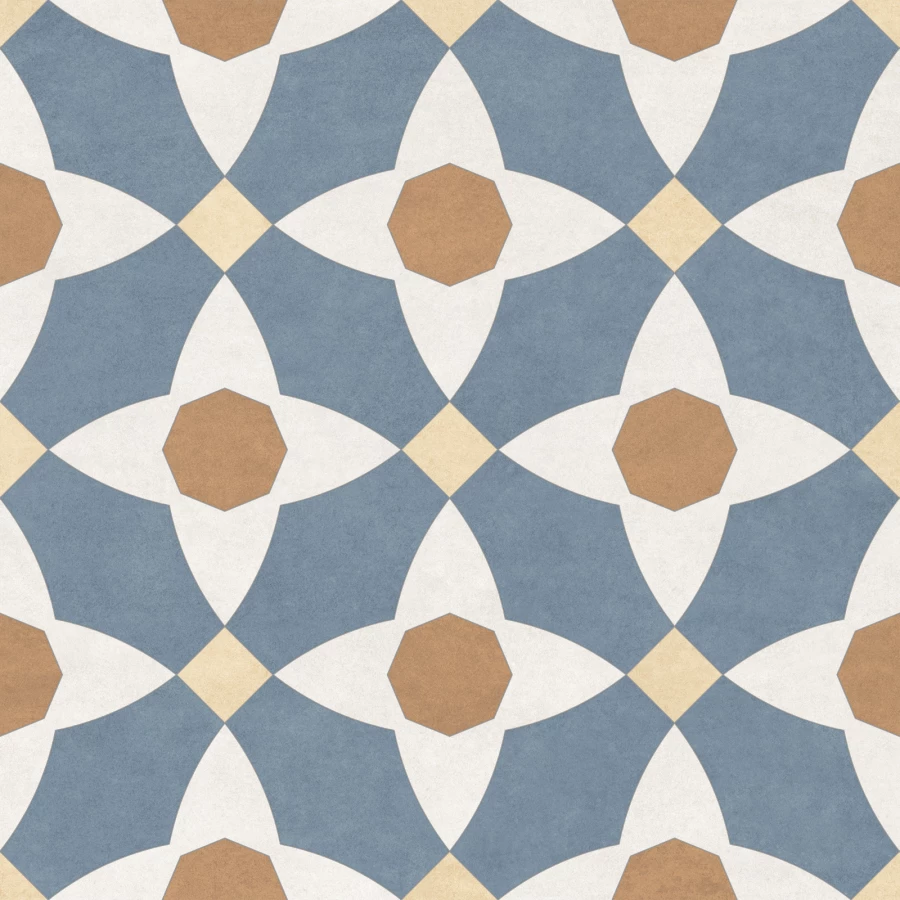 Керамогранит New Trend Design Art Mix 4 матовый многоцветный GP2020DMX55 20х20 см