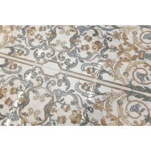 Декор Kerama Marazzi Эвора лаппатированный обрезной глянцевый бежевый HGD/A519/13000TRL 89,5x30 см