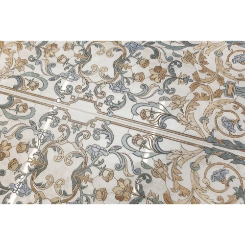 Декор Kerama Marazzi Эвора лаппатированный обрезной глянцевый бежевый HGD/A519/13000TRL 89,5x30 см