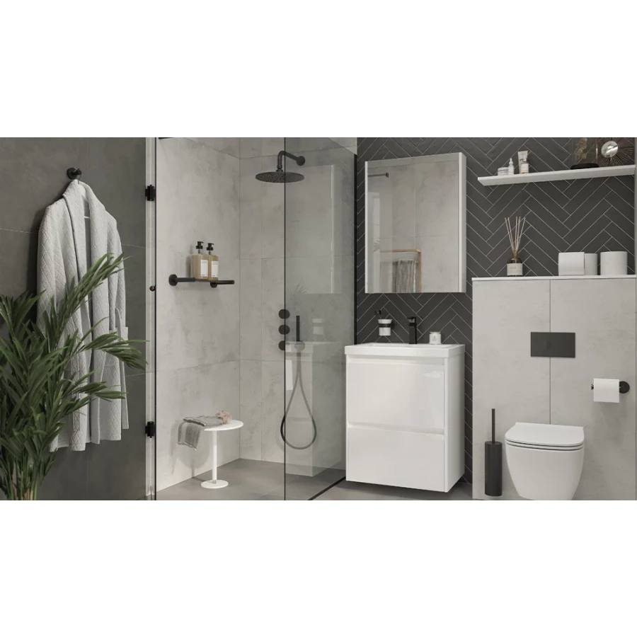 Зеркало шкаф Velvex Klaufs 60-216 zsh.KLA.60 60x80 см